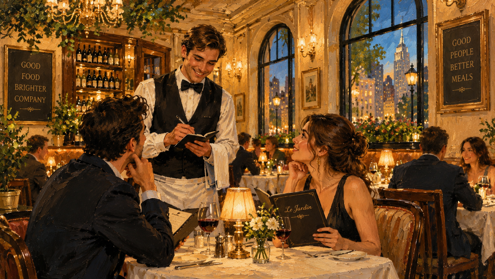 Restaurant scenario