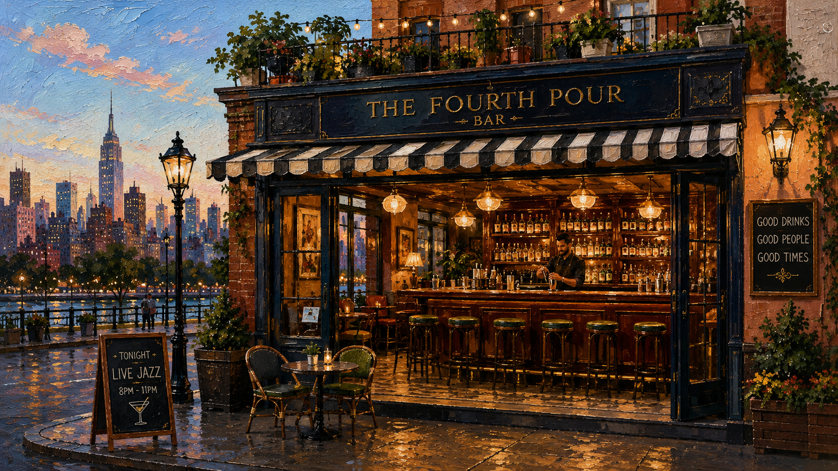 Bar scenario